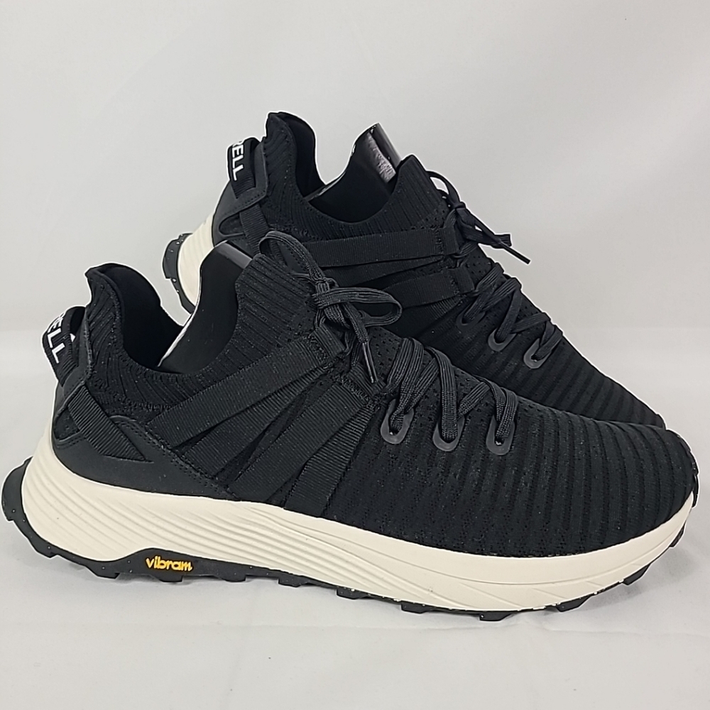 NEW MERRELL FLOATPRO BLACK VIBRAM RUNNING/WALKING MEN'S SHOES - SIZE 12 NWOB